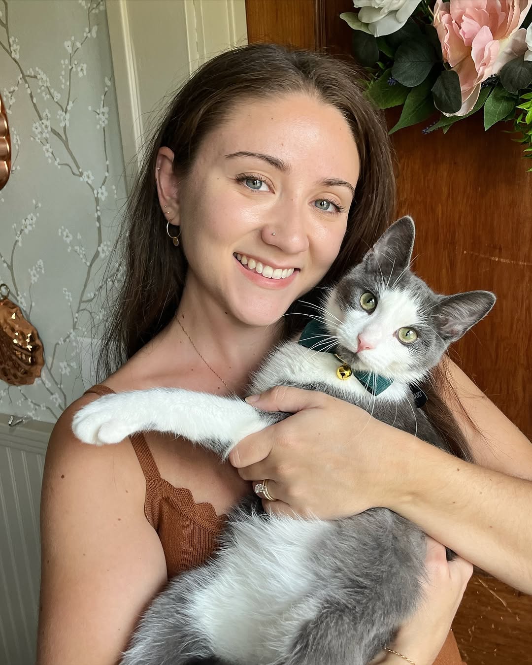 Adopted cat
